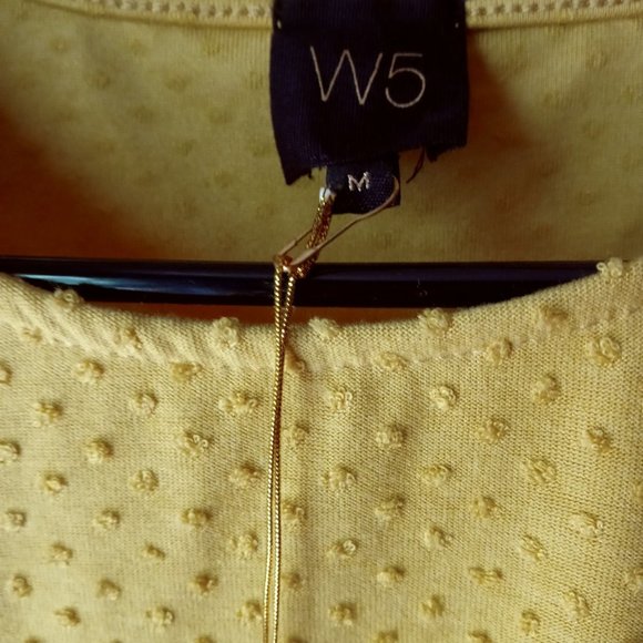NWT Woman's Mustard Colored Blouse - Picture 3 of 5